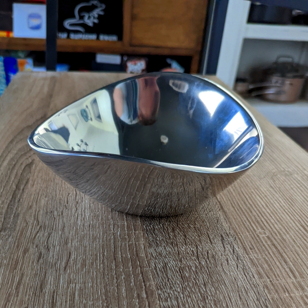 Nambé butterfly bowl